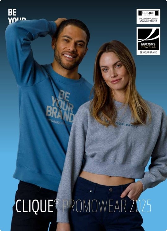 Katalog NewWaveProfile Clique Promowear 2025